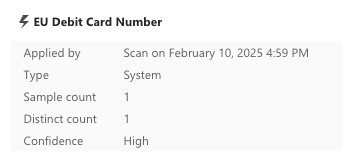 EU Credit Card Positives
